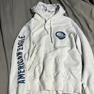 American Eagle white hoodie